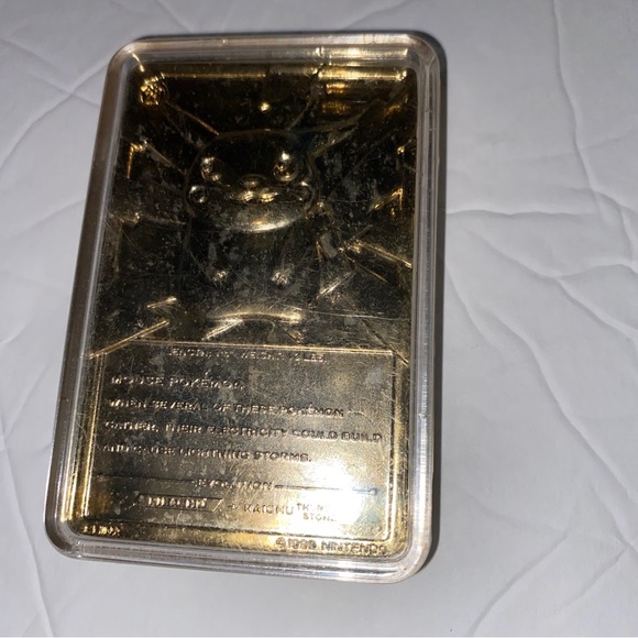 Toys | Goldplated Pikachu | Poshmark